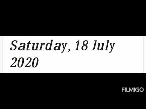 Class-V, 18/7/2020