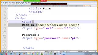 Web Tech- Episode 2 (Creating Forms)