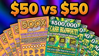 $500 Challenge! Which $50 Ticket Wins More?