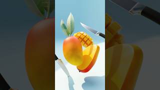3D modeling a mango 🥭 comment what I should model next! #blender #blender3D #3Dart #3Dmodel