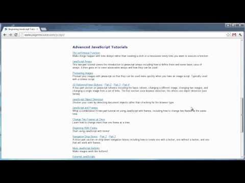 Introduction - JavaScript Advanced Tutorial 1