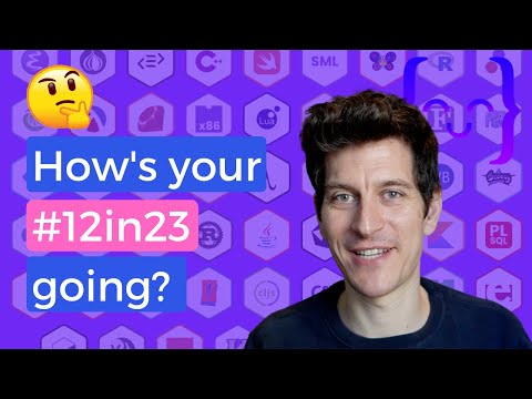 How's your #12in23 going?