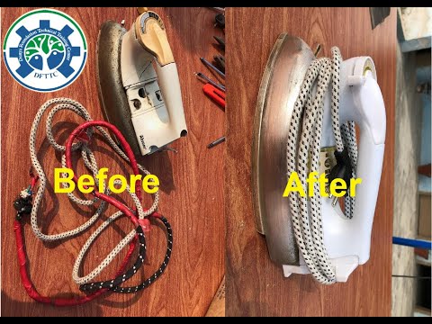 How to Repair an Electric Iron |#dfttc |#educationforall |#electrician