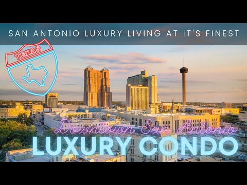 SUPER LUXURY Downtown San Antonio Condo For Sale - 24 Hour Concierge and River Walk Lifestyle
