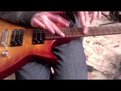 Trying to play some Brain Drill on my new guitar
