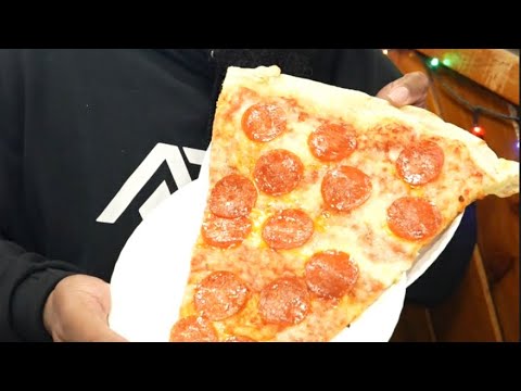 You Won't Guess the Size of Benny Tudino's Legendary Pizza Slice!