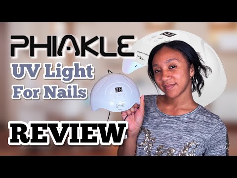 PHIAKLE Professional UV Light for Nails Review