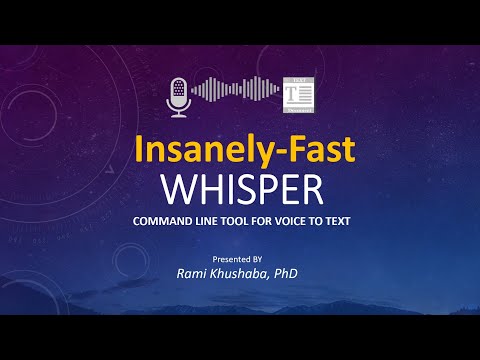 Insanely Fast Whisper: Installation of the CLI For Novice Users