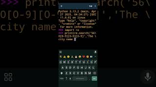 Lesson 2 Python Regular Expressions, meta character [ ] and -, regex