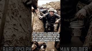 Colorized WWII: The Brutal Reality of Eastern Front Trenches (1943)