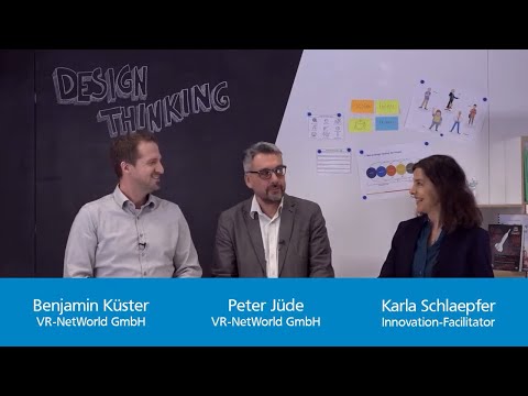 Design Thinking Teaser @VR-Networld in Bonn