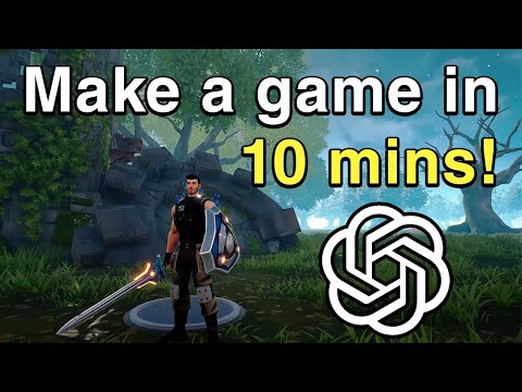 How I made a Game in just 10 minutes 😱 with ChatGPT and JavaScript
