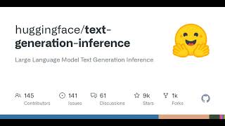 GitHub - huggingface/text-generation-inference: Large Language Model Text Generation Inference
