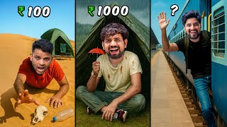 Low Budget 24 Hours Survival Challenge 🔥 Team - MR. INDIAN HACKER