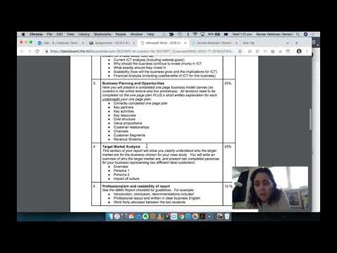 2018 Ebusiness Assignment 1 Walkthrough