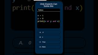 Only Coding Masters Can Solve This! 🔥 Write Your Answer in the Comments! python exercise 33 #shorts