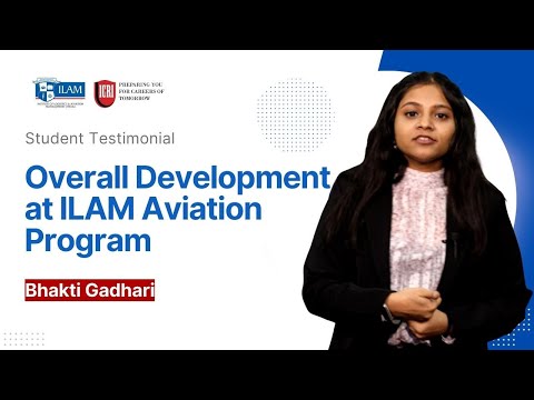 Bhakti Gadhari Testimonial for Aviation Management Program | @ILAMIndia | ICRI India