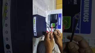 luminous tubular battery and luminous inverter connection kaise karen