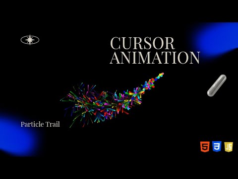 This Particle Trail Cursor Animation Will Blow Your Mind! 💥✨ | HTML CSS JS Magic Explained