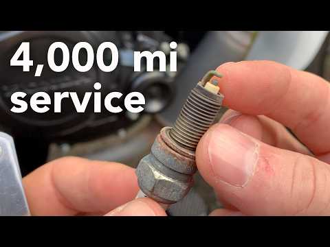Spark Plug & Crankcase Breather, Honda CB125F