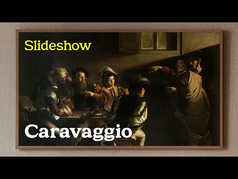 TV Art Slideshow | Caravaggio | 1 Hour | No Music | 명화 슬라이드 | 회화 | 미술 | 명화감상 | 더프레임tv