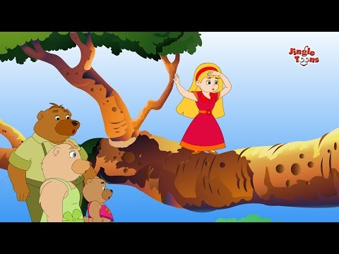 Goldi locks ar  tin bhalluk | গোল্ডিলক্স আর তিন ভাল্লুক| Bangla Animated Stories by Jingle Toons