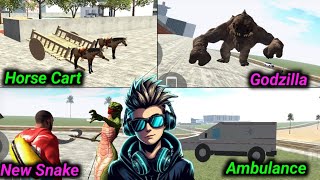 🔥Indian Bike Driving 3D ঘোড়া গাড়ি Add & চালানো শিখো | Animal Mod, Ambulance & Cheat Code Guide