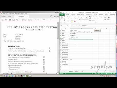 Export from Excel to PDF