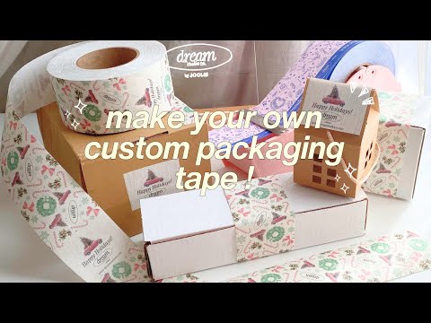 how to make custom packaging tape for small businesses Stickermule packaging tutorial with #picsart