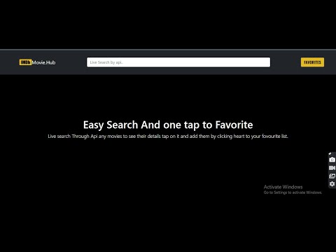 Imdb Clone using Js Vanilla