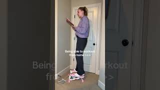 No excuses for skipping a workout at home! #dailysteps #workoutfromhome