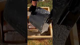 Creating a basic concrete junction box #shorts #viralideas #diy #diylovers #viralchannel #foryou