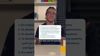What is C and what is it used for?