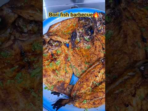 Bori fish barbecue🔥 #viralshort #food #fishcutting #reels #viralshort #Borifishbarbecue #freshfish