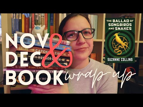 reading wrap-up for november + december 📚 hunger games, translated fiction
