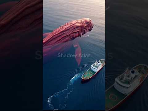 Mysterious Giant Red Fish #shortvideo #fish #animals #sea