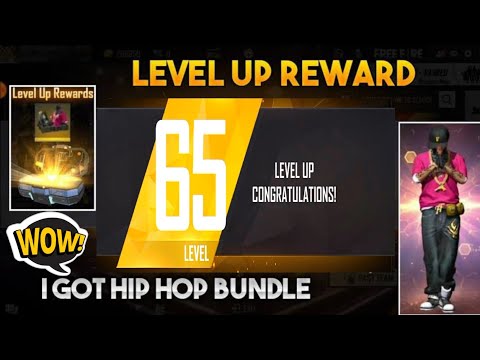 Level Up Reward Hip Hop 😳🤯 | Hip Hop Bundle Free | 65 Level Done For Gaming Sharif YT