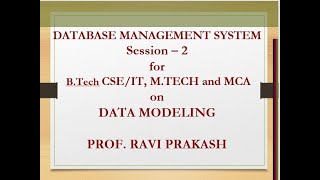 Database Management System Session 2 #database #DBMS #data model