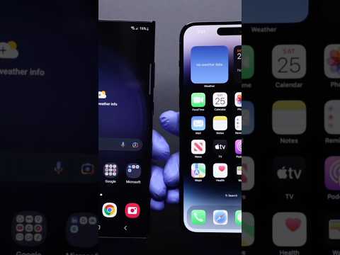 iPhone 14 Pro vs Samsung S23 Ultra  #unboxing#samsung#iphone#viralshort