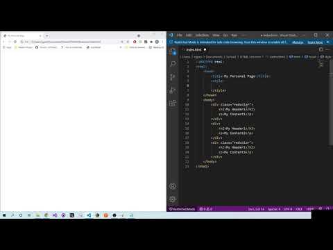 Giving Elements some HTML Class