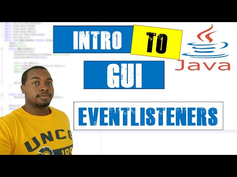 How To: EventListeners | Intro to GUI in Java (Part 17)