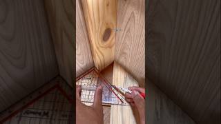 How to measure the position of wooden corner #diy #woodworking #working #tips #ideas #carpentry #art
