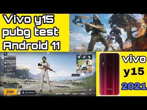 vivo y15 pubg Test High Graphics settings 2021 | vivo y15 Android 11 pubg test new features