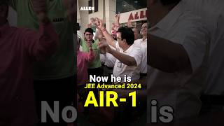 AIR-1 in JEE Advanced 2024 - Ved Lahoti | His Journey and Emotions 😊 #jeeair1