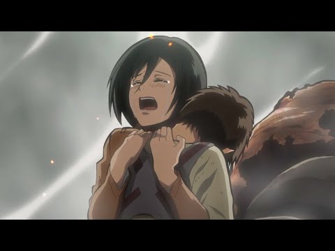 Attack on Titan Eren and Mikasa AMV Derailed - Escape the Day