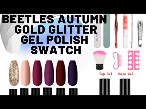 Beetles Autumn Gel Polish Swatch