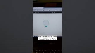 The easiest way to make progress ring in Figma #fahtips #figma  #figmatips #uidesign #uiux #shorts