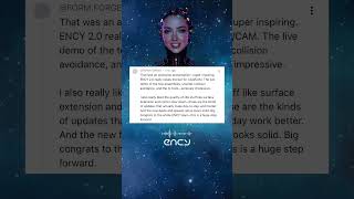 Real feedback on #ENCY 2.0: smarter, faster, and built for real daily work #Robotics #CAMsoftware