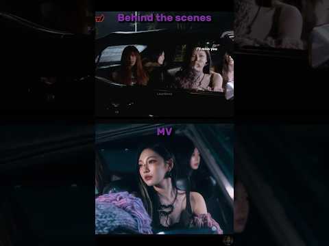 Behind the scenes VS MV 📸 #aespa #kpop #behindthescenes #youtubeshorts