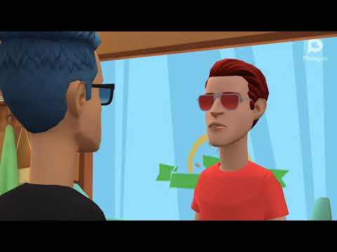 Rap battle, animation for kids